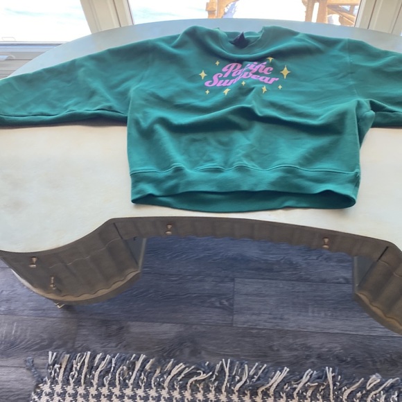 Pacsun pacific sunwesr green crewneck - Picture 3 of 4